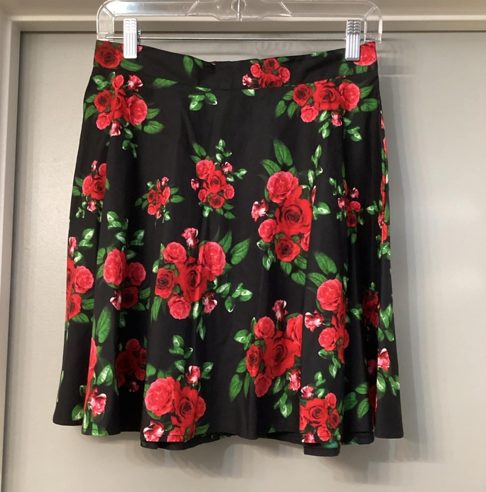 Hell Bunny Floral Skirt